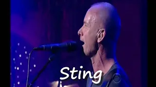 Sting - Demolition  Man 10-3-11 Letterman