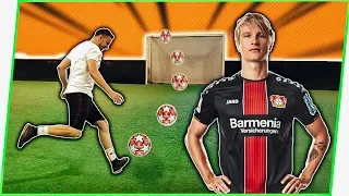 CROSSBAR CHALLENGE w/ TIN JEDVAJ (FC Bayer Leverkusen)
