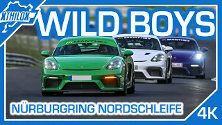 WILD BOYS - WILD LAP - GT4 MR Fun Battle during Tourist Drives on NÜRBURGRING NORDSCHLEIFE BTG POV