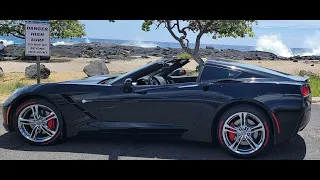 Corvette C7 gets tire stickers from @Tirestickers My Tirestickers.com review. = pretty cool