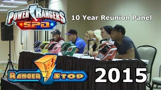 Power Rangers: SPD 10 Year Reunion Panel - RangerStop 2015