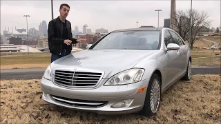 Я купил сломанный Mercedes S600 V12 за 4500 долларов… Спустя год! (Hoovies Garage на русском)