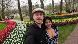 Our First Time Visiting Keukenhof! Holland's Amazing Tulip Garden ɴʟ