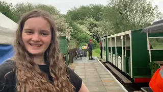 Steam engines at Hampton Kempton Waterworks Railway