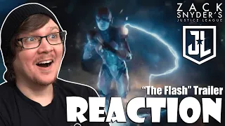 SNYDER CUT - "The Flash" Trailer Reaction! Zack Snyder's Justice League!