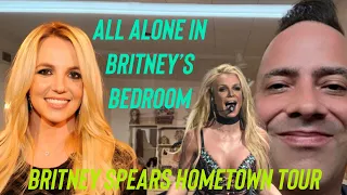 I Was All Alone in Britney Spears’ Bedroom | Britney Hometown Tour, Childhood Home, Mansion, Museum