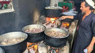 Lalchapur Rosh Recipe | Giant Size Rosh Prepared | Peshawari Dum Pukht Recipe | Peshawar Street Food