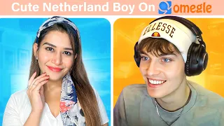 Found Cute Netherland Boy on Omegle | Indian Girl on Omegle