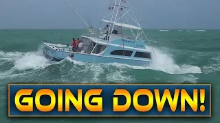 BOATS vs HUGE WAVES at Haulover Inlet!