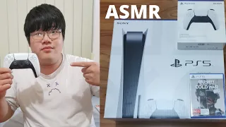 ASMR Tapping PS5 Box and Game