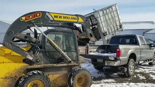 How we recycle things on the farm, calf warming box and transport carrier project