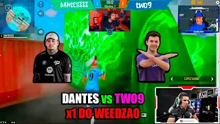 HUDSON AMORIM REAGINDO DANTES VS TWO9 X1 DO WEEDZAO !