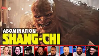 Reactors Reaction To Seeing Abomination In Shang-Chi & The Legend Of The Ten Rings | Mixed Reactions