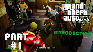 Grand Theft Auto 5 - Walkthrough Part 1- Introduction | No commentary  (GTA5)