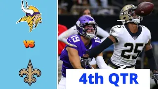 New Orleans Saints vs Minnesota Vikings Full Highlights 4th QTR | NFL Week 4, 2022