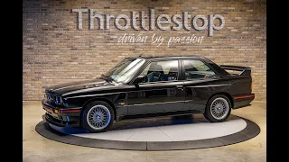 1990 BMW M3 Sport Evolution Startup and Showcase w Engine Bay