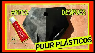 🥇 Cómo restaurar PLÁSTICOS MOTO [ PULIR PLÁSTICOS Enduro ]