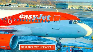 [4K] TRIP REPORT | My first ever flight with EASYJET :) | Airbus A319 | London Gatwick to Krakow