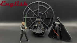 Star Wars The Vintage Collection Emperor Throne Room with Luke and Vader