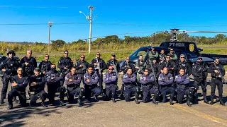 Escolta de Alto Risco realizada pela DPOE da Polícia Penal do DF.