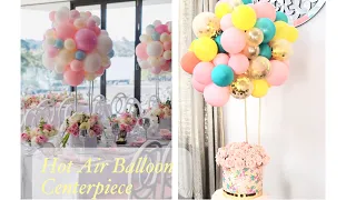 DIY Hot Air Balloon Centerpiece Tutorial