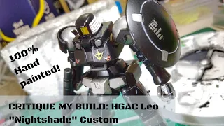 HANDBRUSH PAINTED: HGAC Leo "Nightshade" Custom