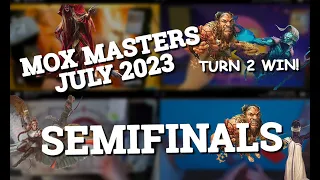 Dargo Thrasios Turn 2 Win! | Mox Masters July Semifinals | No Commentary | CEDH Gameplay