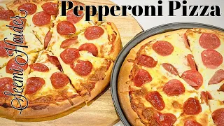 The Best Pepperoni Pizza Recipe | No Grease Crispy Crust Pizza  | Homemade Pizza | Super Soft Pizza