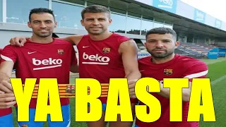 GERARD PIQUÉ , SERGIO BUSQUETS Y JORDI ALBA | DESAHOGO EXTREMO