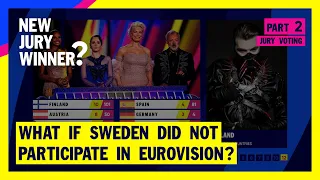 What if Sweden didn't participate in Eurovision 2023? (Part 2/3 - Jury Voting)