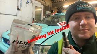 Fitting a subframe locking kit | Subaru Rally Build