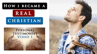 How I became a REAL CHRISTIAN |  Personal testimony of Daniel Maritz