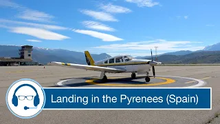 Landing in the Pyrenees (Spain) - The Flying Reporter