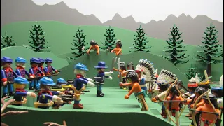 Little Bighorn : la dernière résistance de Custer, stop motion western Playmobil !