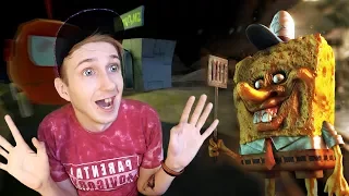 УЖАСАЮЩАЯ НОЧЬ СПАНЧ БОБА ► Spongebob's Day of Terror | хоррор прохождение