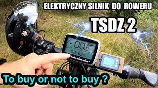 Czy warto kupić silnik Tongsheng TSDZ2 ? Is it worth buying a Tongsheng TSDZ2 motor?