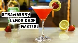 Strawberry Lemon Drop Martini