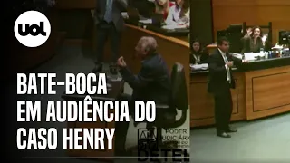 Caso Henry: audiência tem bate-boca após testemunha falar de milícia