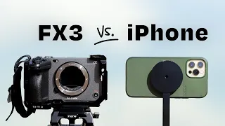 iPhone vs $4000 Cinema Camera