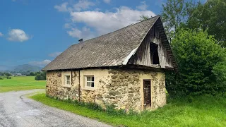 I Turned this Tiny Stone Cabin into a Minimalist Micro Home (Wheelchair Accessible)