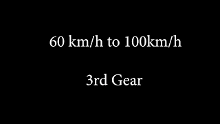 Alfa Romeo 159 1750 TBi | Acceleration 60-100Km/h (3rd Gear)
