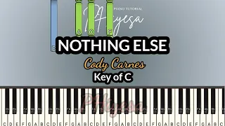 Nothing Else (C) - Cody Carnes || Piano Tutorial || Synthesia