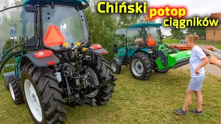 Chinese 75hp premium tractors 👉 Arbos 3075 flood Polish farms