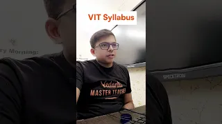 VIT syllabus in one minute | VIT 2023 | Harsh sir #shorts #vit #viteee2023