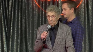 Sammy On Stage at his 90th Birthday Party at the Comedy Store in Hollywood California