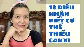 13 điều nhận biết cơ thể thiếu canxi ||bs Ngọc