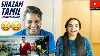 SHAZAM Tamil Trailer Reaction | Malaysian Indian Couple | DC