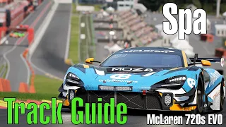 Track Guide - Spa ACC 1.9.5 / McLaren 720s EVO - Pitskill.io
