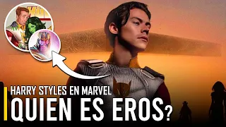 ¿Quien es EROS / STARFOX? - El personaje de HARRY STYLES - Escena post créditos de Eternals - Thanos