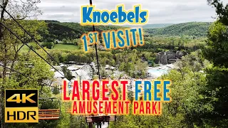 Our FIRST visit to Knoebels | America's Largest FREE Entry Park!